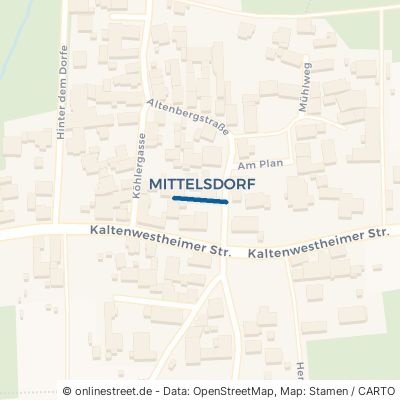 Wagnergasse Kaltennordheim Mittelsdorf 