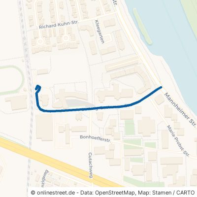 Ludwig-Guttmann-Straße Heidelberg Wieblingen 