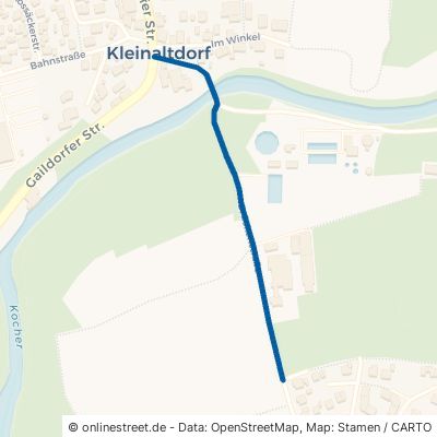 Brückenstraße 74405 Gaildorf Kleinaltdorf 