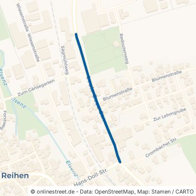Louis-Goos-Straße Sinsheim Reihen 