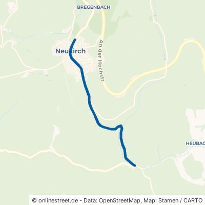Hauptstraße Furtwangen im Schwarzwald Neukirch 