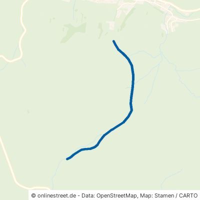 Georgenthaler Weg Rechenberg-Bienenmühle Holzhau 