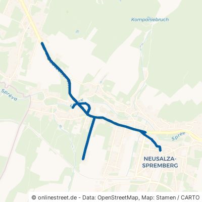 Bautzener Straße Neusalza-Spremberg 