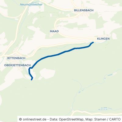 Plattenrainweg Beilstein Jettenbach 