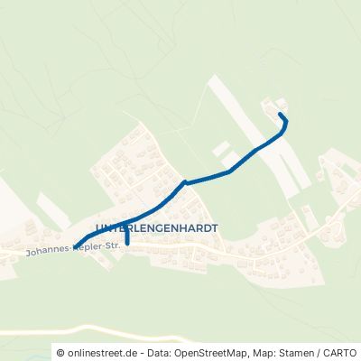 Zwerweg Bad Liebenzell Unterlengenhardt 