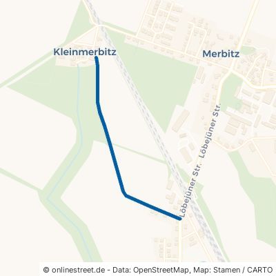 Kleinmerbitzer Weg Wettin-Löbejün Nauendorf 