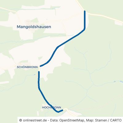 K 2659 Bühlerzell Schönbronn 