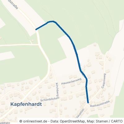 Waldstraße Unterreichenbach Kapfenhardt 