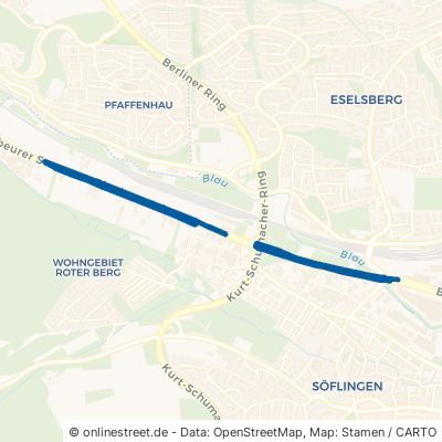 Blaubeurer Straße Ulm Söflingen 