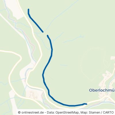 Schweinitztalwanderweg Olbernhau Oberlochmühle 