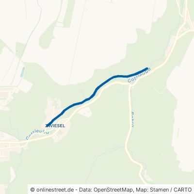Ehem. Bahnstrecke Pirna - Gottleuba Dohma 