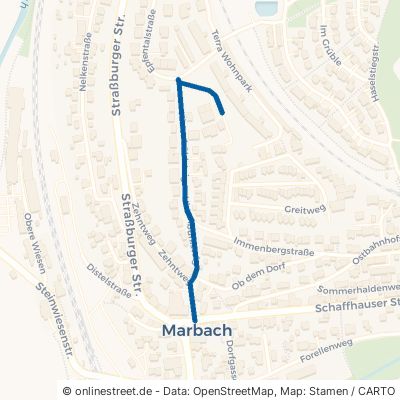 Hirtenbühlsteig Villingen-Schwenningen Marbach 