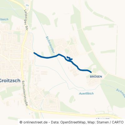 Brösener Straße Groitzsch Wischstauden 