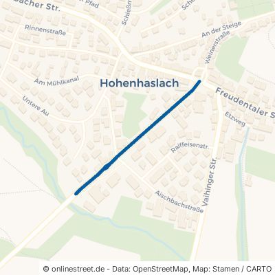 Horrheimer Straße Sachsenheim Hohenhaslach 