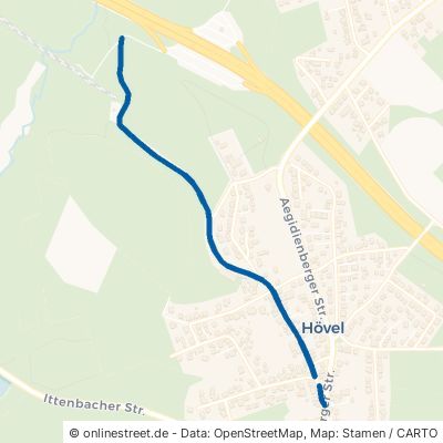 Höveler Straße Bad Honnef Aegidienberg 