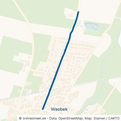 Bahnhofstraße Wasbek 