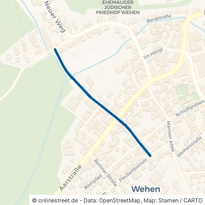 Wiesenstraße Taunusstein Wehen 
