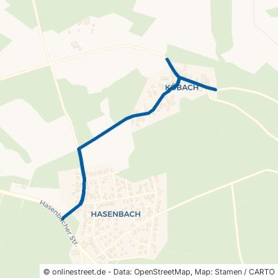 Köbacher Straße Neunkirchen-Seelscheid Köbach 