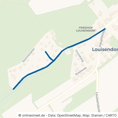 Teichwiesenweg Frankenau Louisendorf 