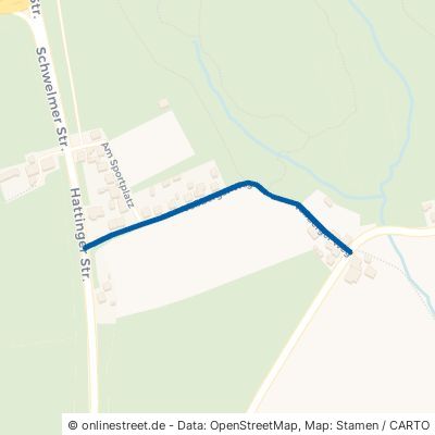 Voßberger Weg Schwelm Linderhausen 
