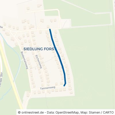 Birkenweg Altenbeken Schwaney 