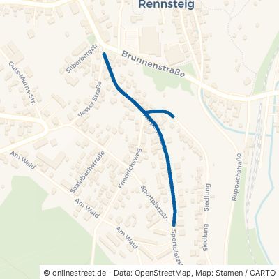 Kurparkstraße Suhl Schmiedefeld 