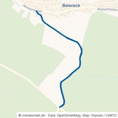 Büchenbronner Straße Uhingen Baiereck 