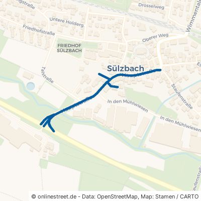 Hauptstraße Obersulm Sülzbach 