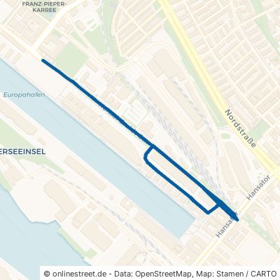 Konsul-Smidt-Straße Bremen Handelshäfen 