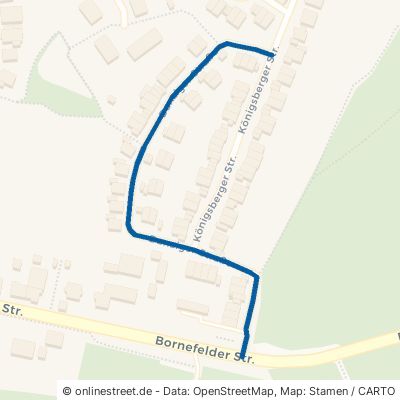 Danziger Straße Remscheid Lennep 