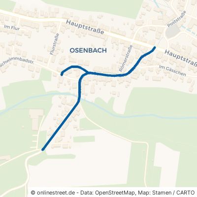 Osenbachstraße Oberthal 