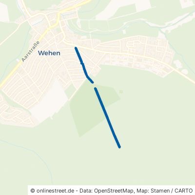 Eichelberger Weg Taunusstein Wehen 