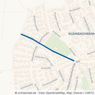 Hachelweg Sachsenheim Kleinsachsenheim 