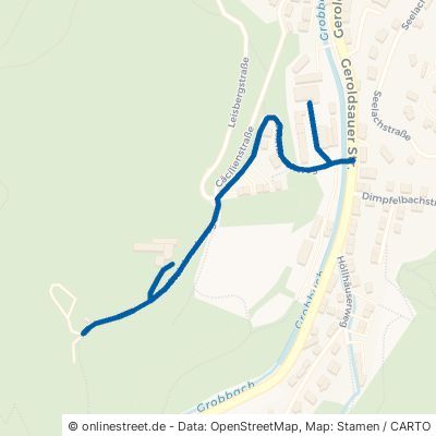 Steinbruchweg Baden-Baden Lichtental 