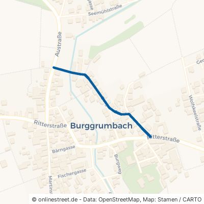 Bergstraße Unterpleichfeld Burggrumbach 