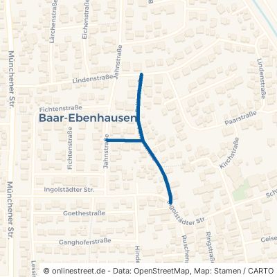 Falterstraße Baar-Ebenhausen Baar 