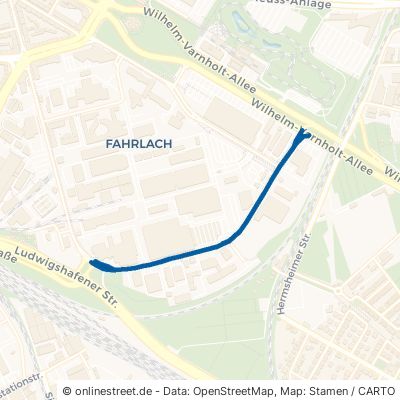 Fahrlachstraße Mannheim Oststadt 