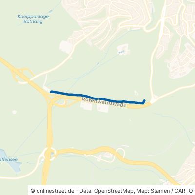 Wetzelweg Stuttgart Kräherwald 
