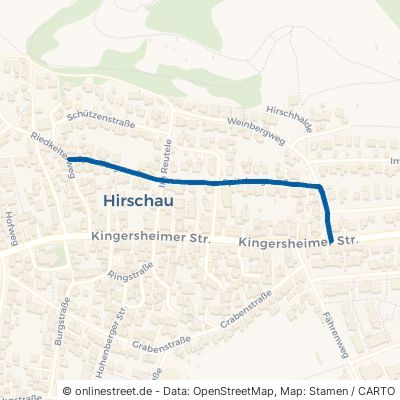 Spitzbergstraße Tübingen Hirschau 