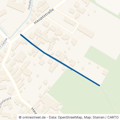 Mooskammerweg Sangerhausen Großleinungen 