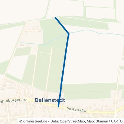 Neustädter Straße Ballenstedt 