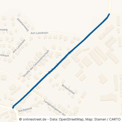 Schochwitzer Straße Salzatal Höhnstedt 