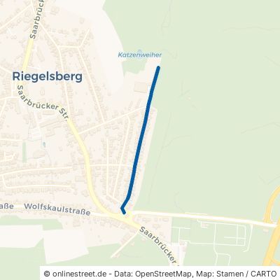 Waldstraße Riegelsberg Güchenbach 