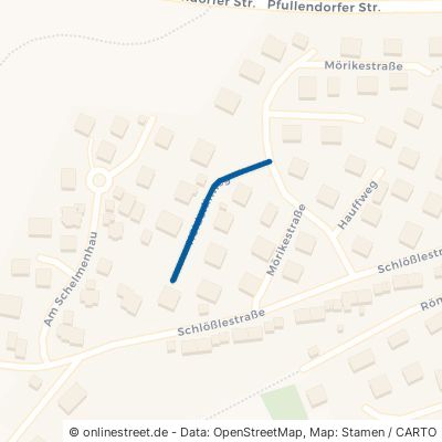 Hölderlinweg Ostrach Ortsbereich 