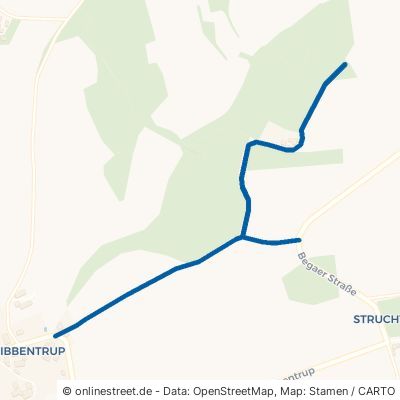 Laubhüttenweg Dörentrup Bega 