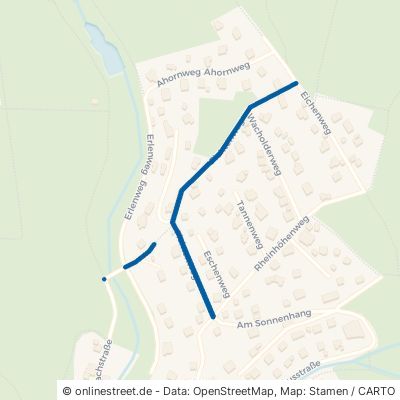 Fichtenweg Geisenheim Stephanshausen 