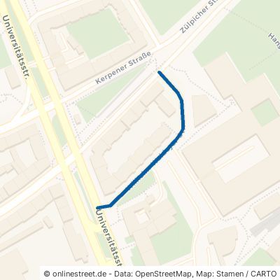 Wilhelm-Waldeyer-Straße 50937 Köln Sülz Lindenthal