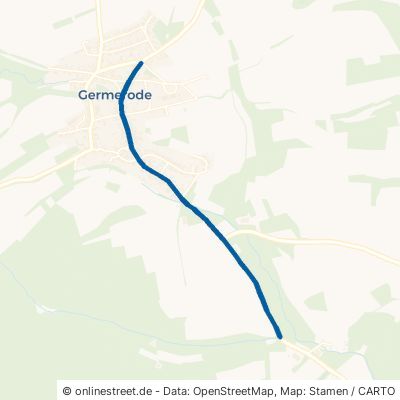 Vierbacher Straße Meißner Germerode 