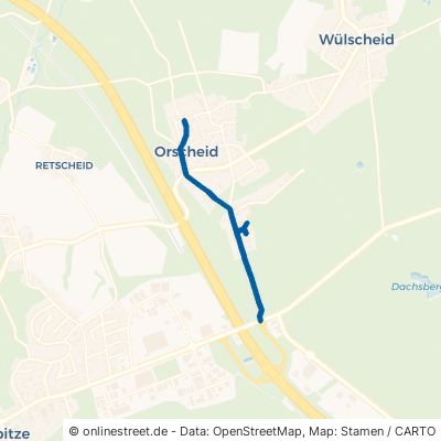 Orscheider Straße Bad Honnef Aegidienberg 
