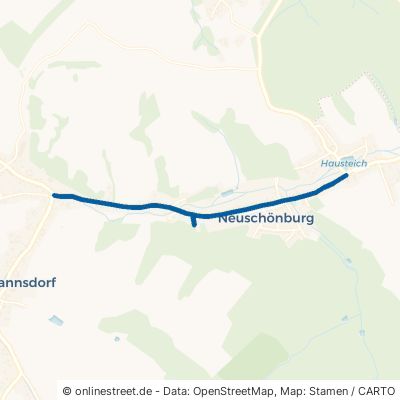Neuschönburger Straße Mülsen Ortmannsdorf 